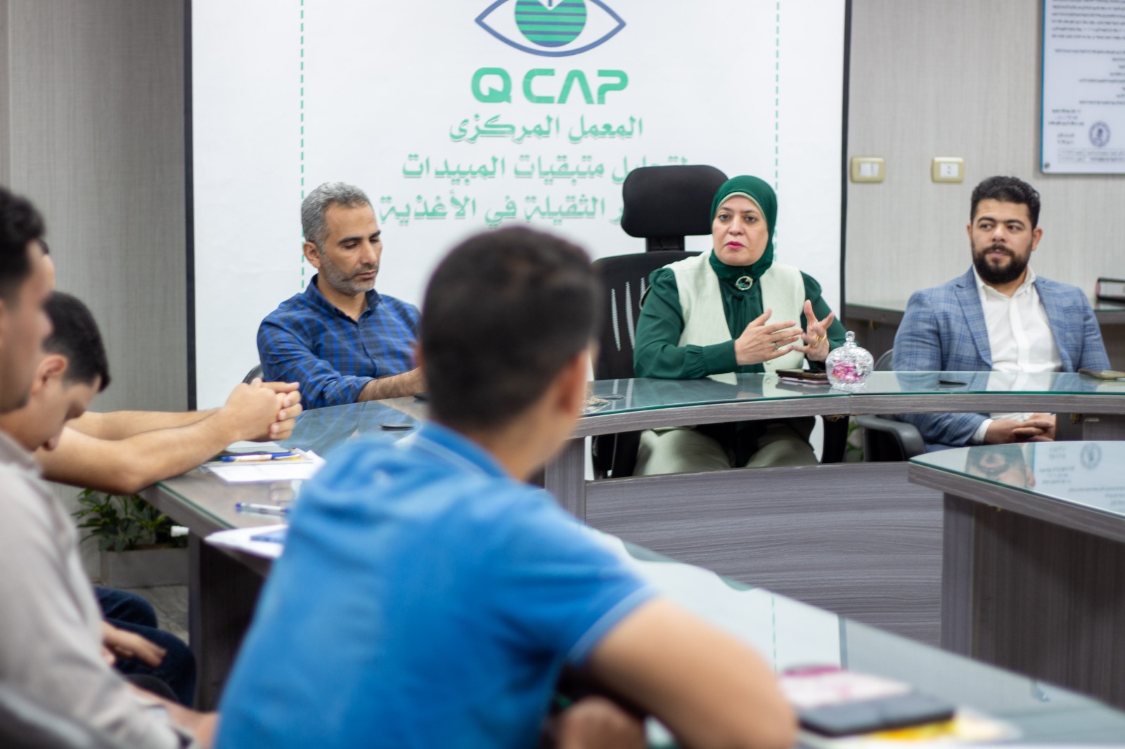 معمل تحليل متبقيات المبيدات بوزارة الزراعة